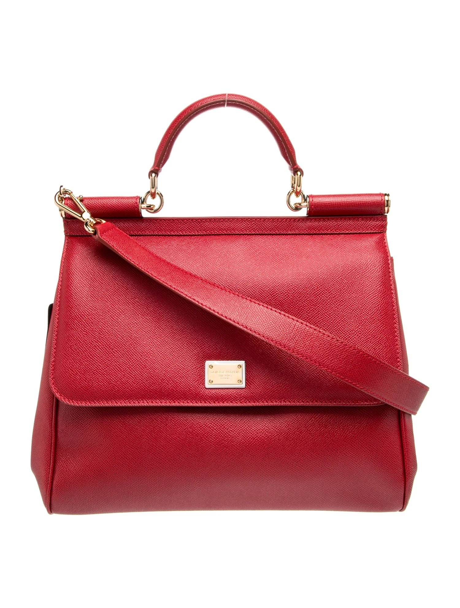Leather Top Handle Bag