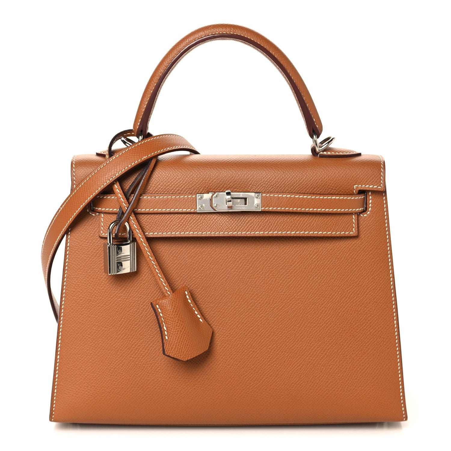 Hermes Hermes Epsom Kelly Sellier 25 Gold
