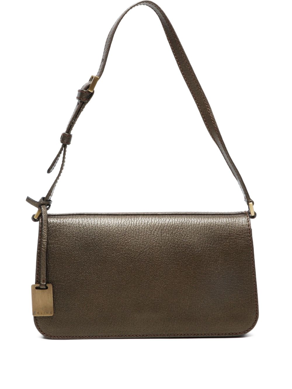1990-2000s  leather shoulder bag