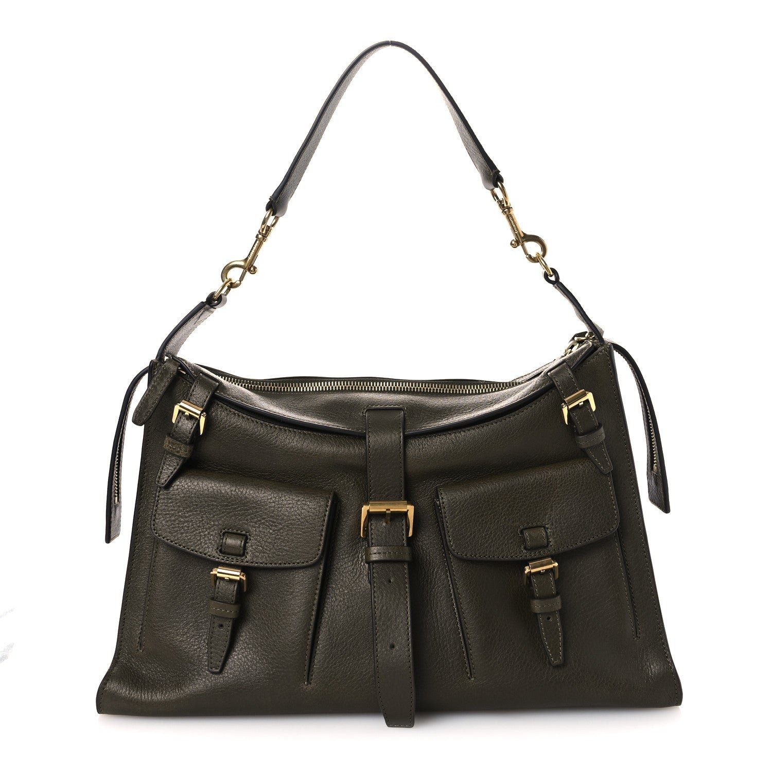 Mulberry Legacy NVT Roxanne Shoulder Bag Juniper Green