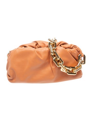 Leather Chain Pouch