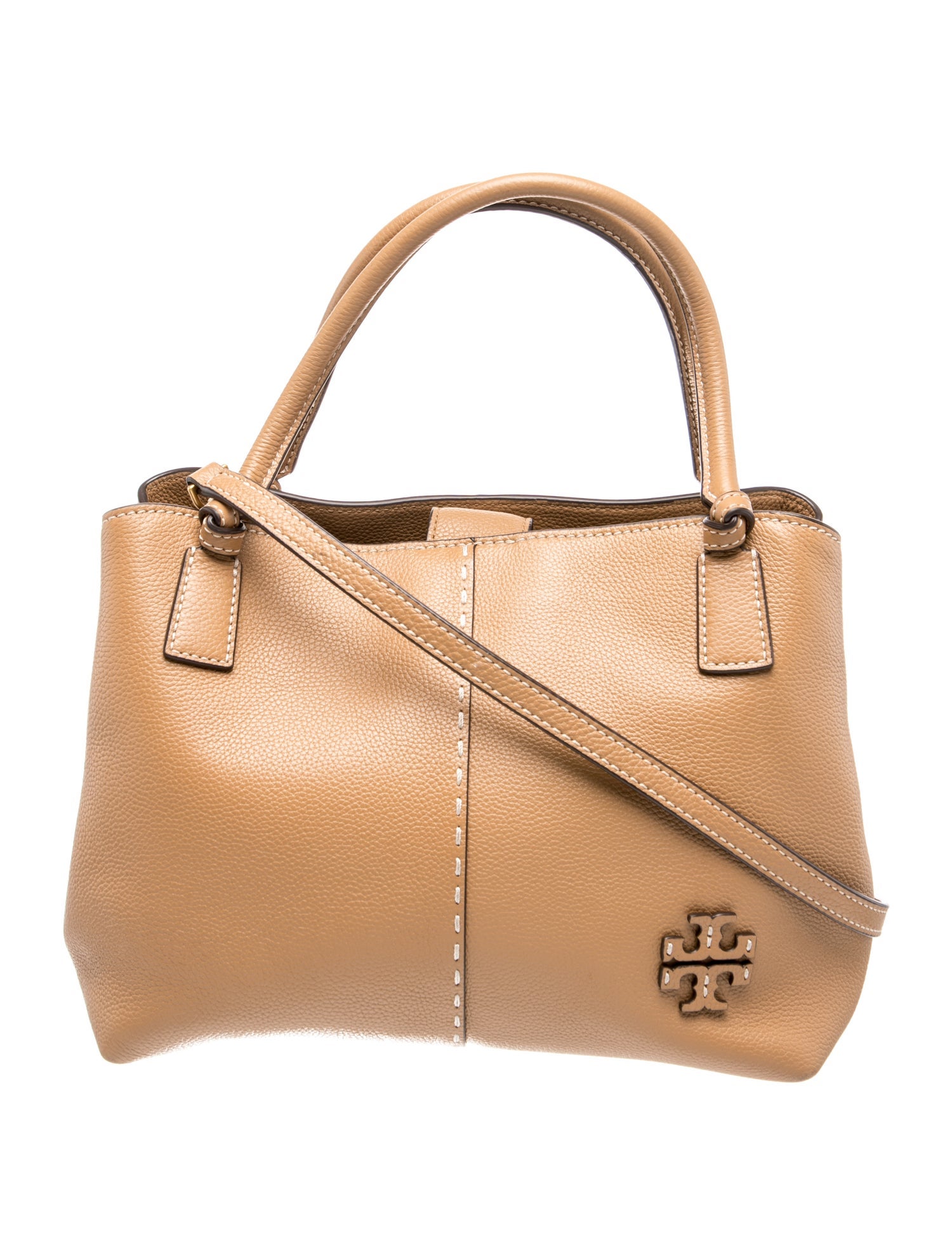 Leather Top Handle Bag