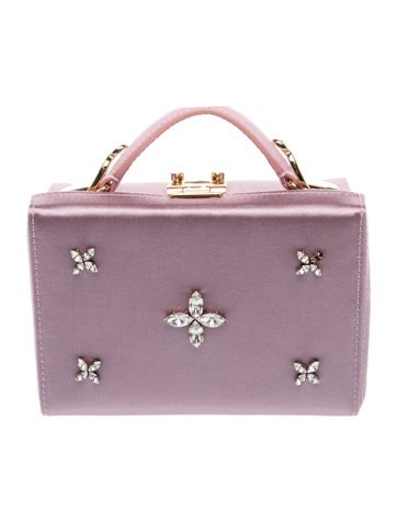 Satin Top Handle Bag