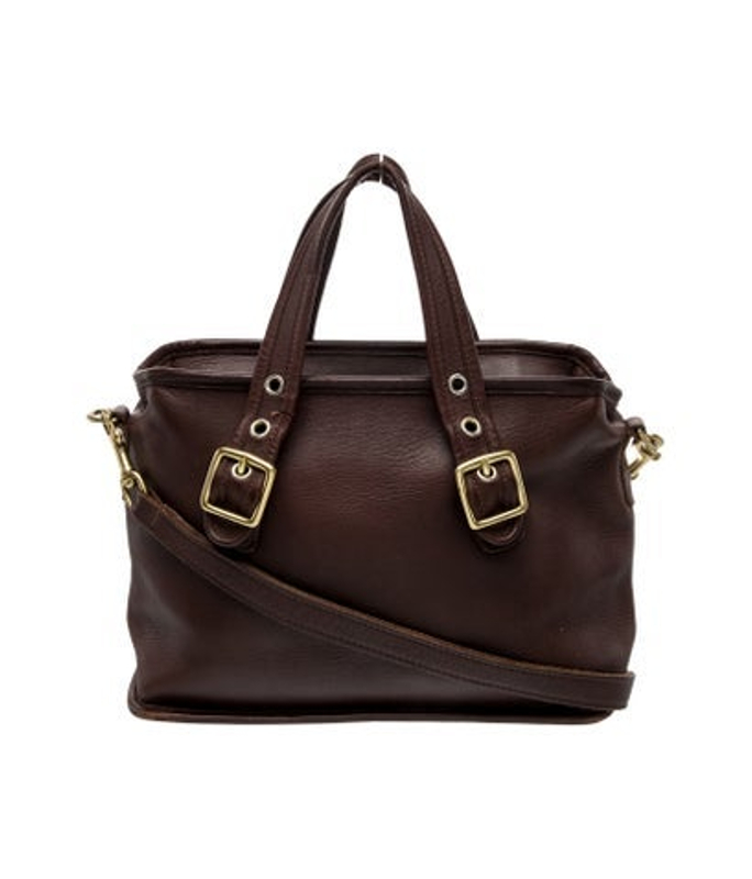 Coach Leather Top Handle Bag