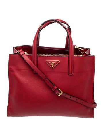Saffiano Leather Top Handle Bag