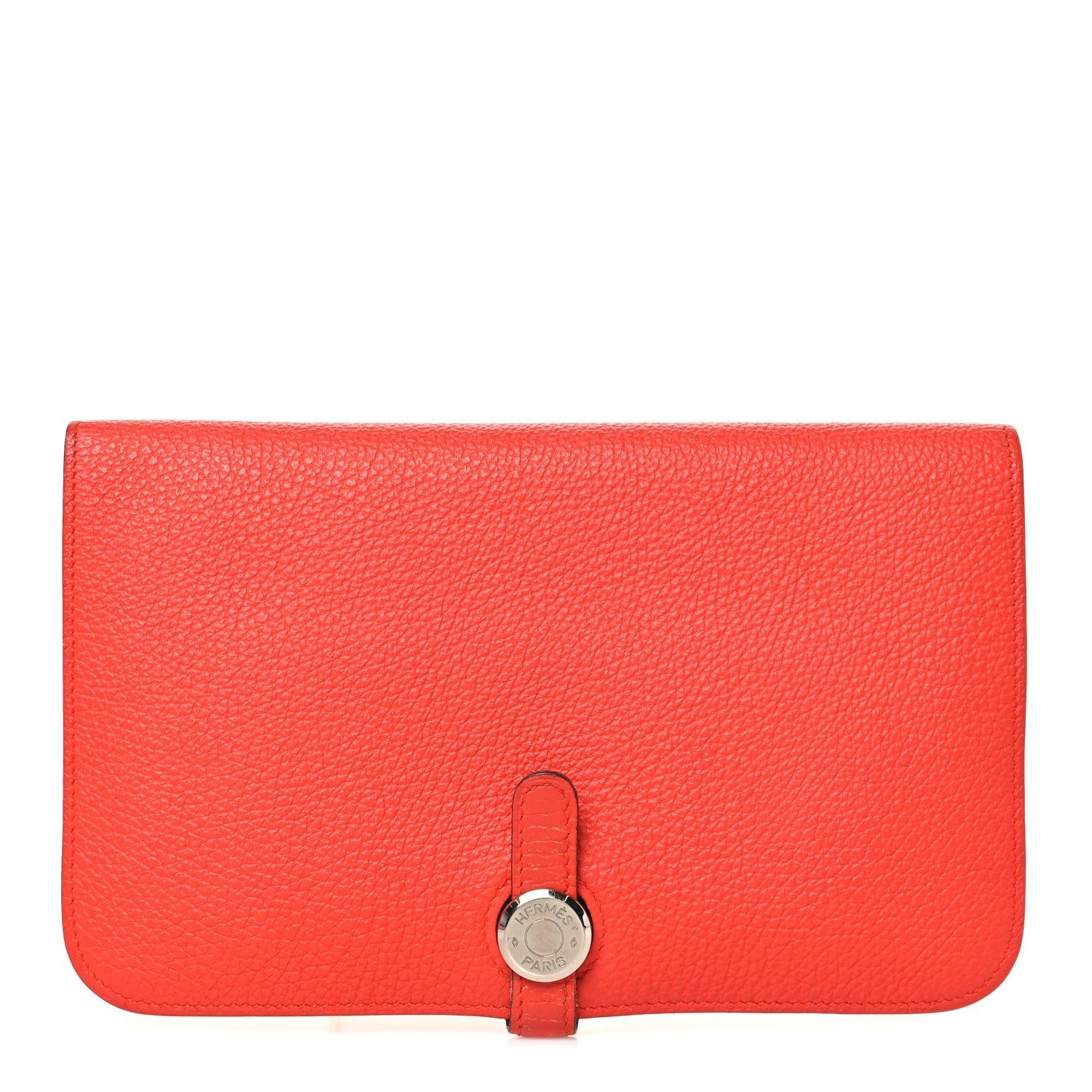Hermes Hermes Togo Dogon Duo Wallet Capucine