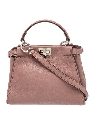 Leather Peekaboo Mini