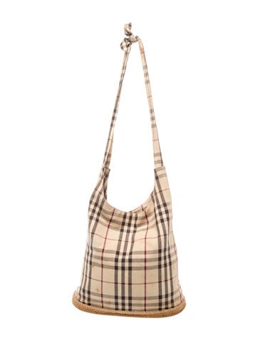 Nova Check Bucket Bag
