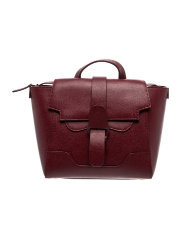 Senreve Leather Top Handle Bag
