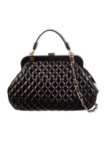 Quilted Mademoiselle Frame Bag