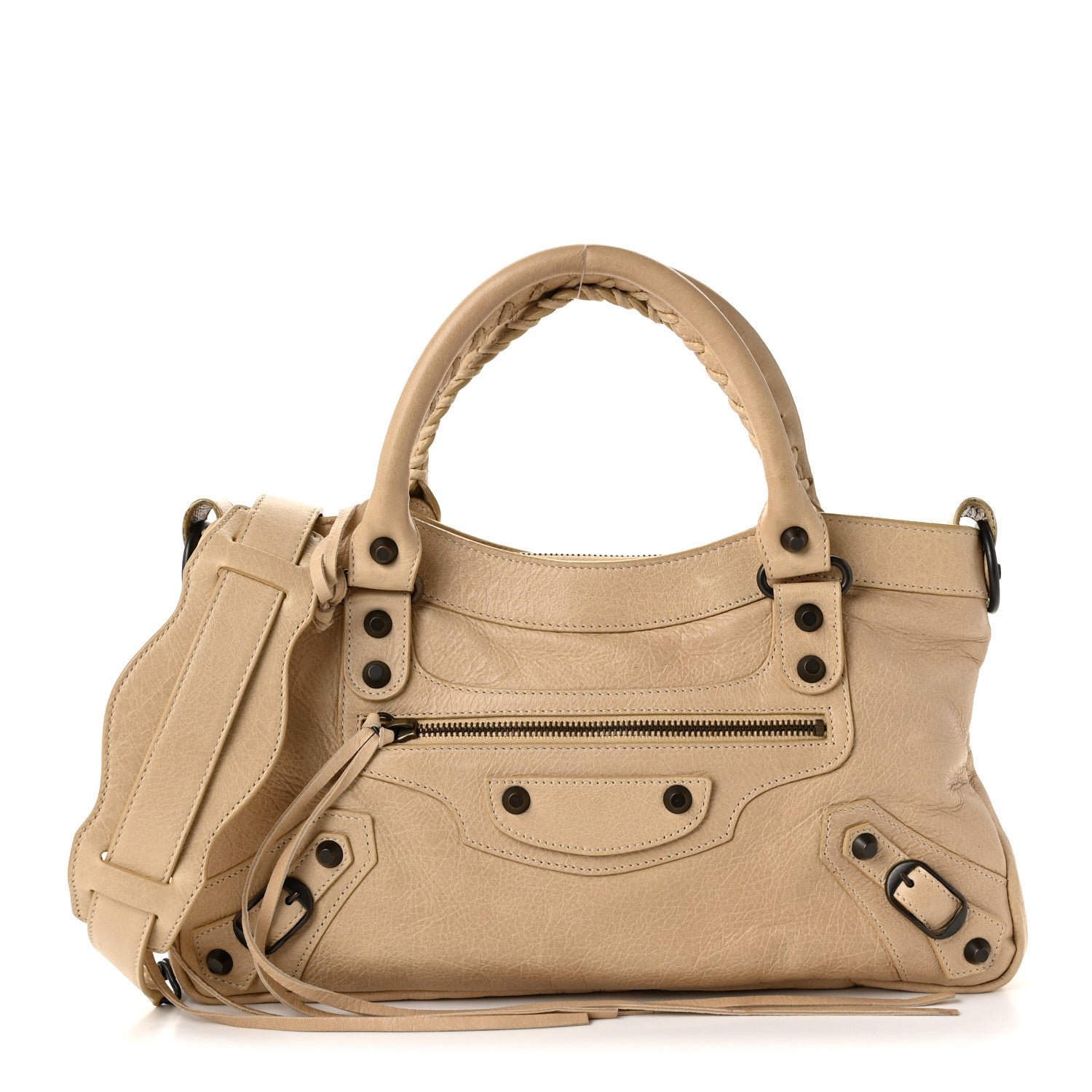 Balenciaga Agneau Classic Hardware First Sahara