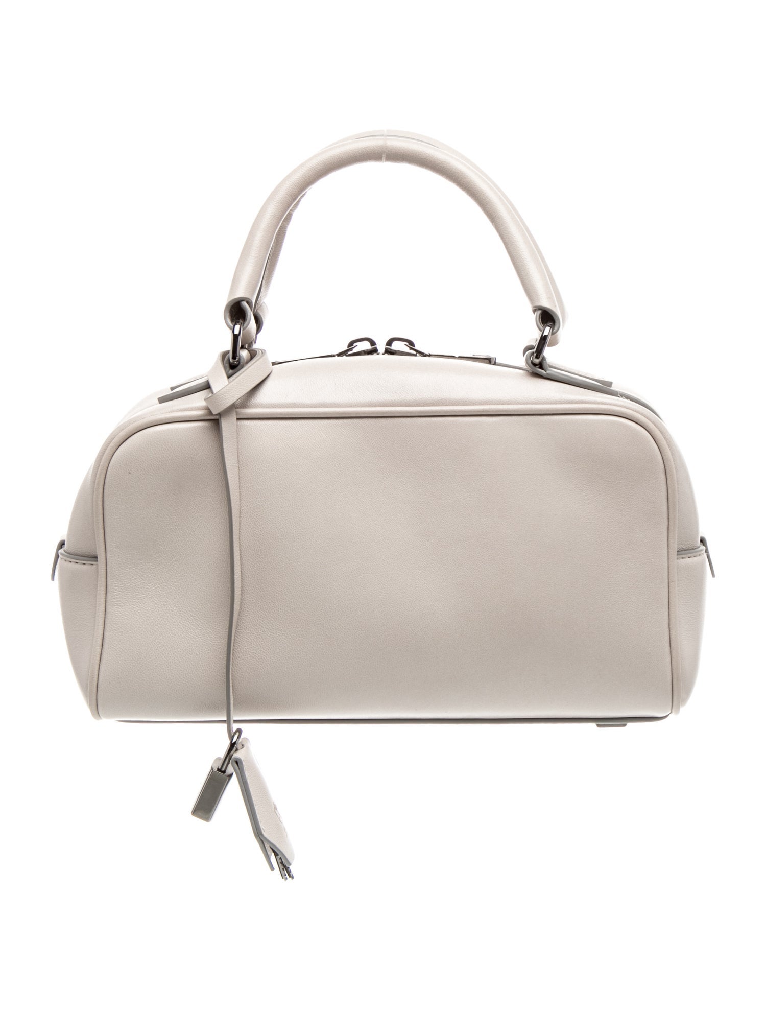 Leather Top Handle Bag