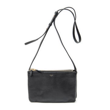 Leather Small Trio Crossbody