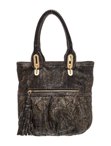 Snakeskin Shoulder Bag