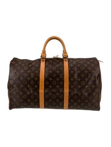 Louis Vuitton LV Monogram Keepall 50 Vintage