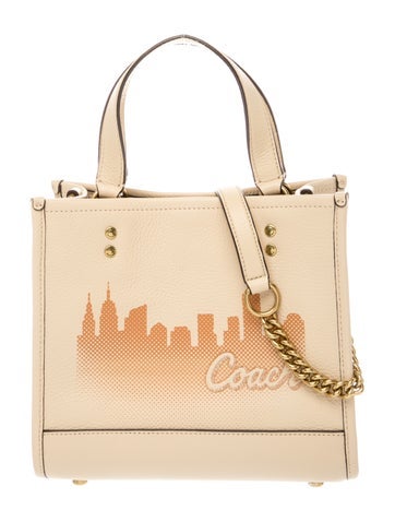Coach Leather Top Handle Bag w/ Tags