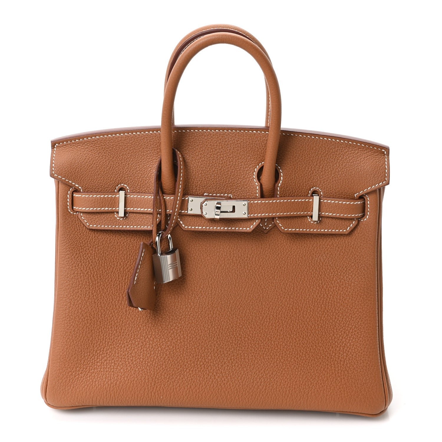 Hermes Togo Birkin 25 Gold Gold