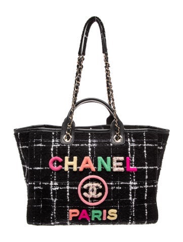 Medium Tweed Deauville Tote