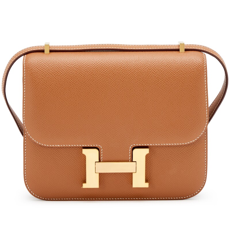 Gold Epsom Mini Constance 18 Gold Hardware, 2020