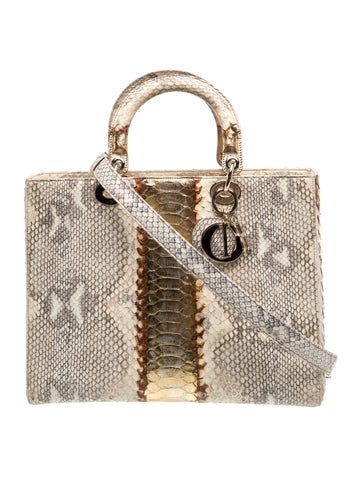 Python Lady Dior Large