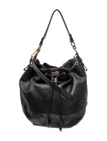 Leather Bucket Bag
