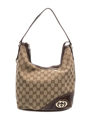GG Canvas Shoulder Bag Medium