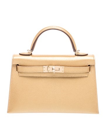 Hermes 2025 Chevre Chamkilight Mini Kelly II Sellier 20