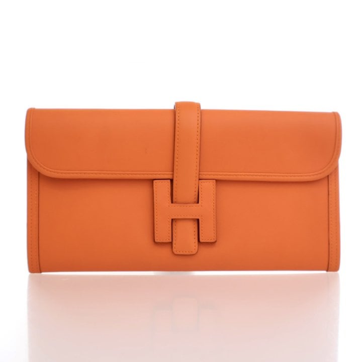 Hermes Orange Swift Jige Elan 29