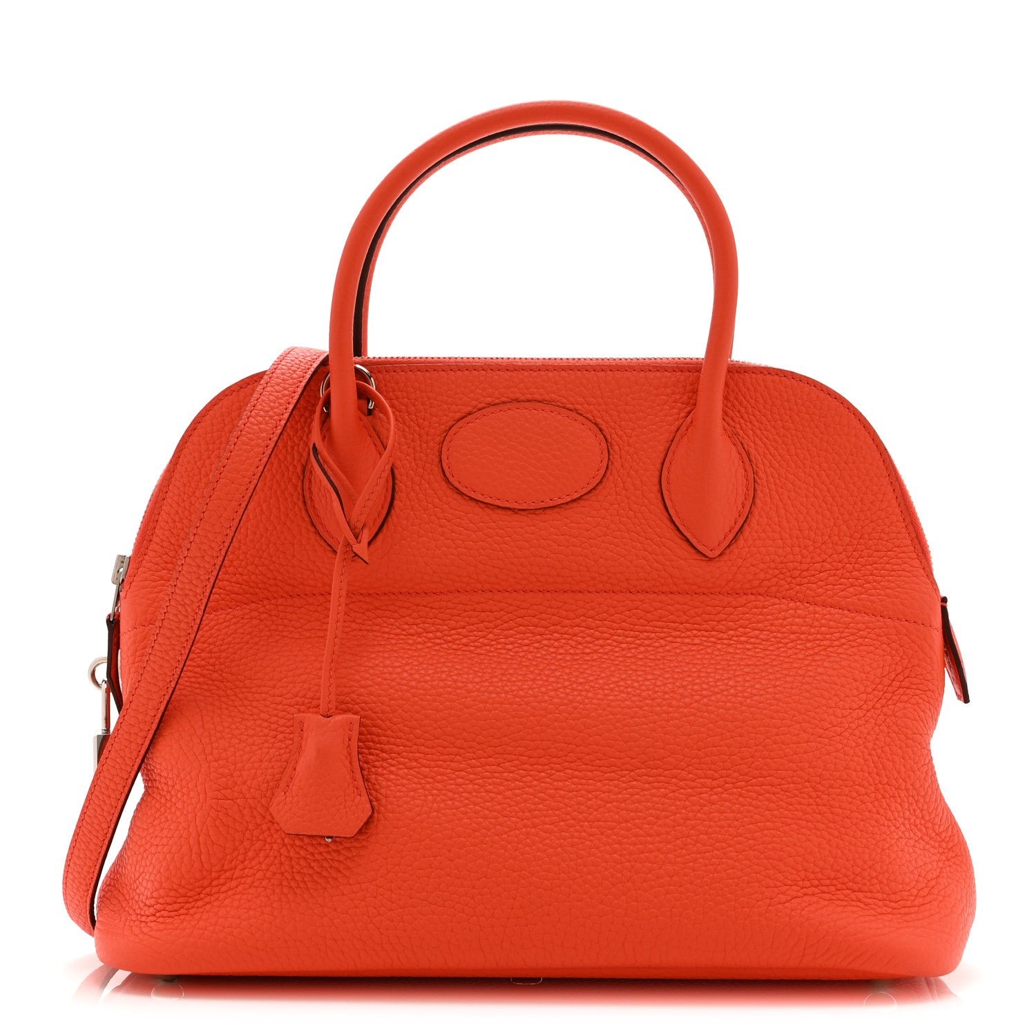 Hermes Taurillon Clemence Bolide 31 Orange Poppy