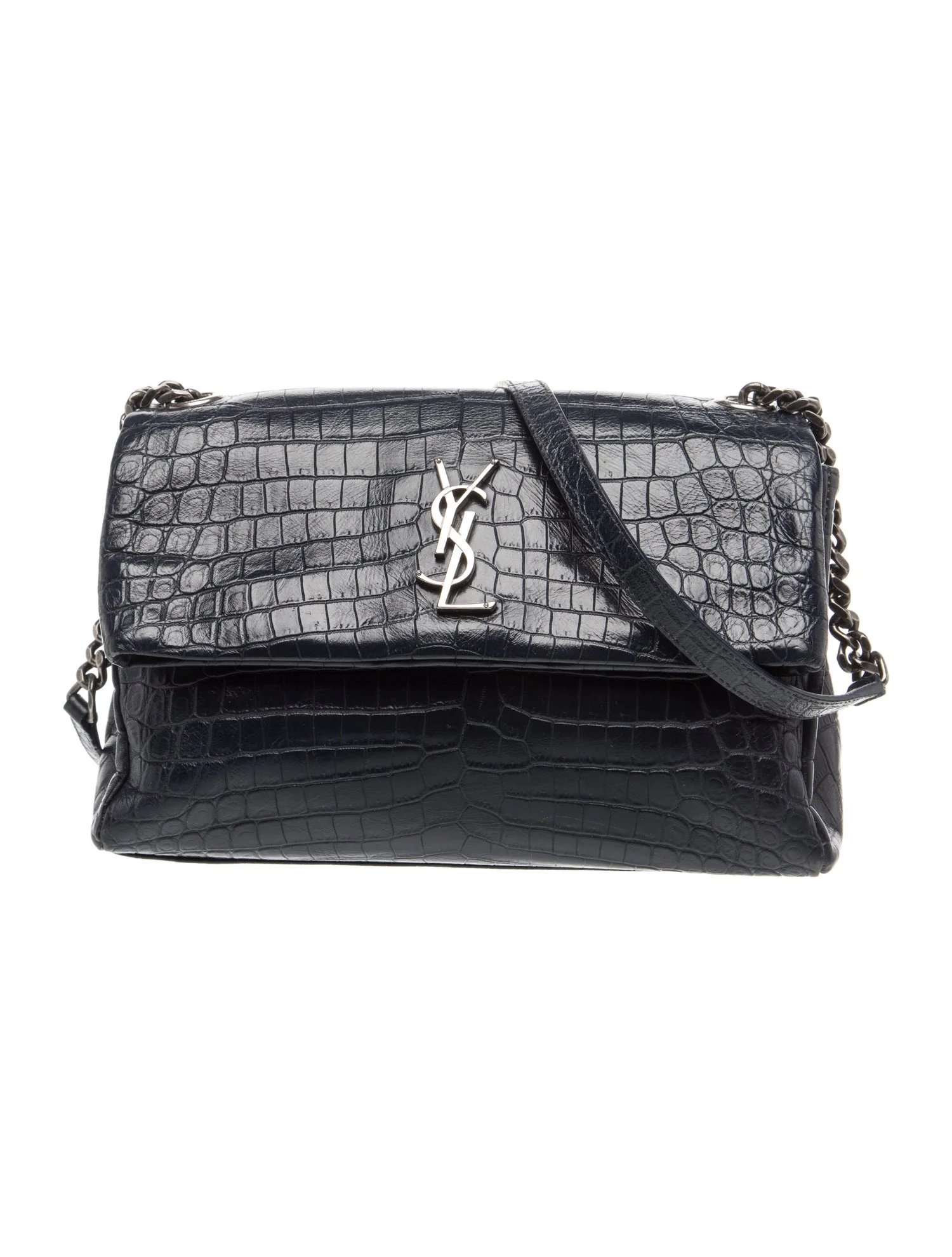 Embossed Leather Medium Monogram West Hollywood Bag