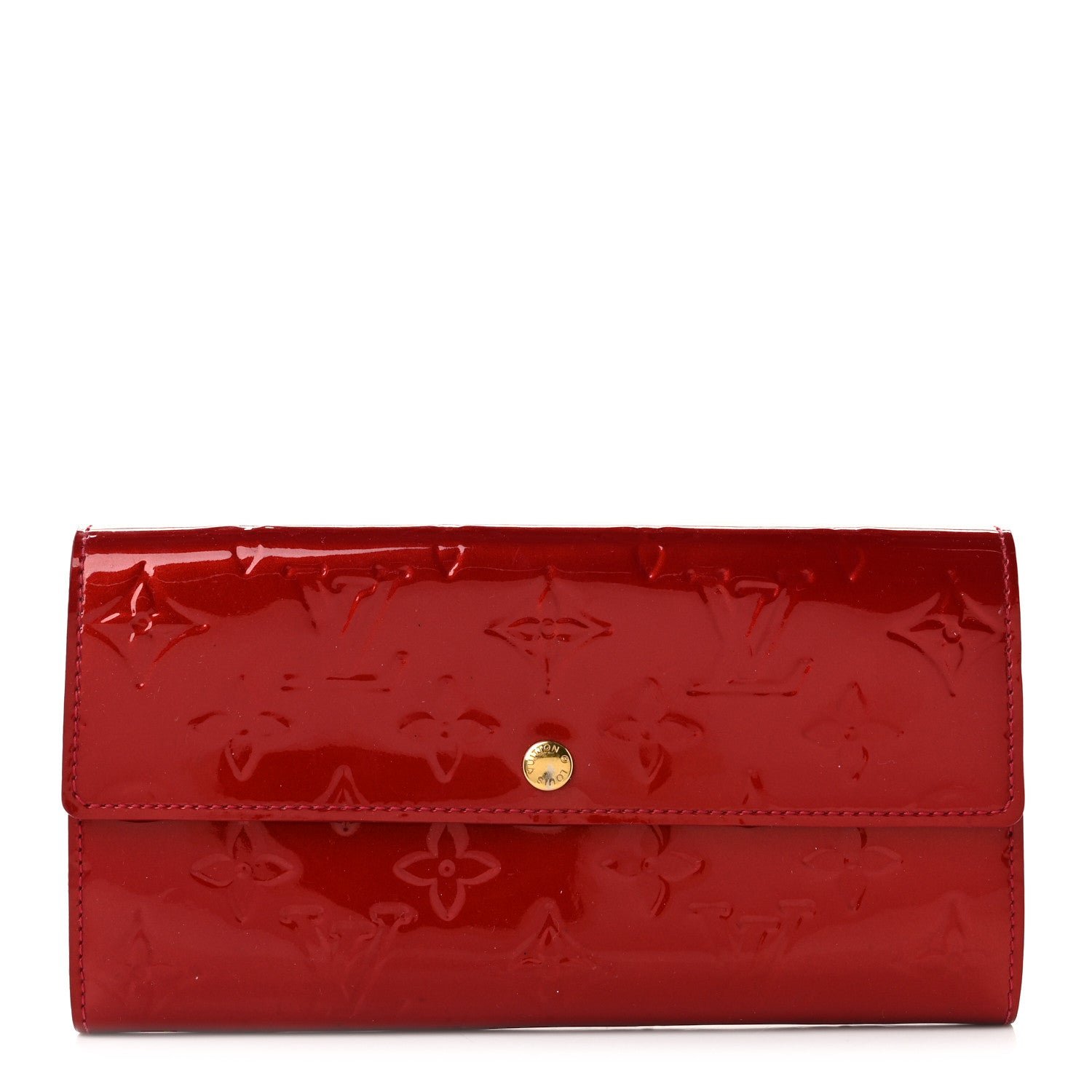 Louis Vuitton Vernis Sarah Wallet Pomme D'Amour