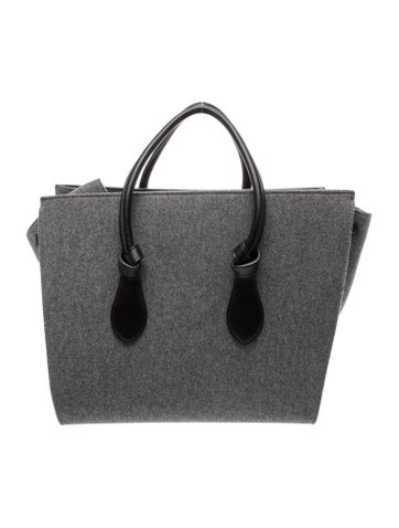 Celine Felt Tie Tote Medium