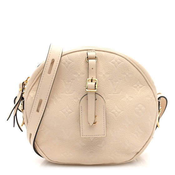 Louis Vuitton Empreinte Boite Chapeau Souple MM Creme
