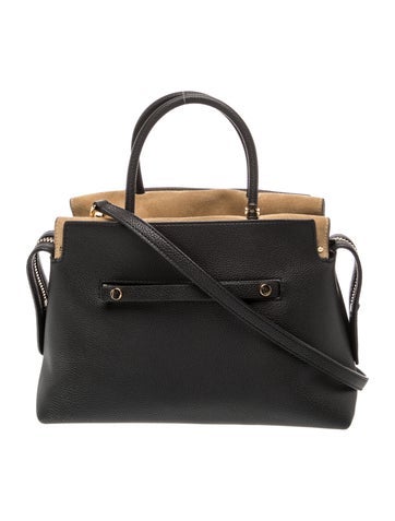 Leather Top Handle Bag