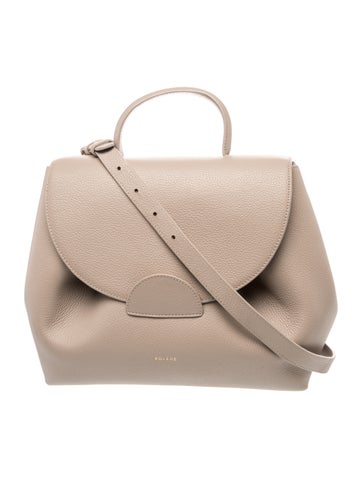 Leather Top Handle Bag