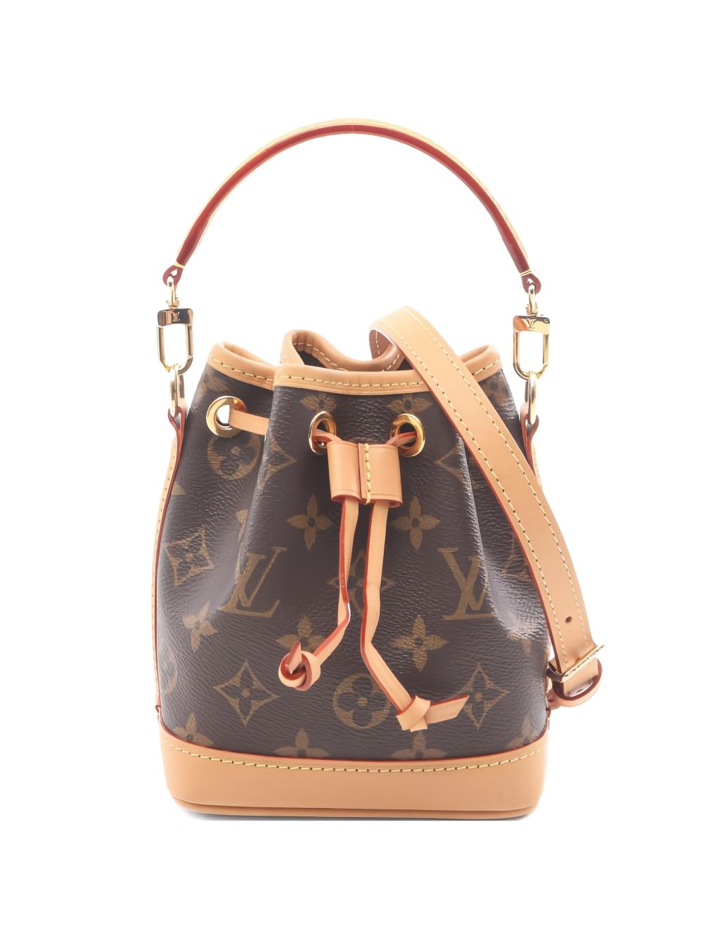 Louis Vuitton 2021 Nano Noé Monogram bucket bag