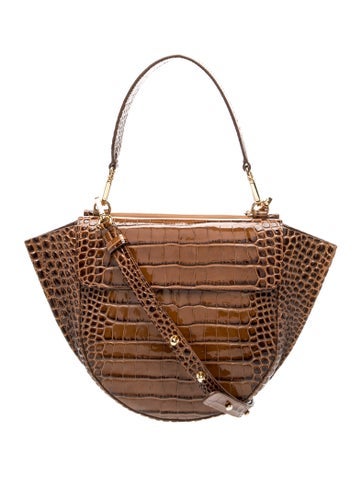 Wandler Embossed Leather Shoulder Bag