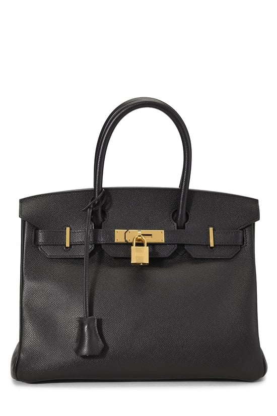 Black Epsom Birkin 30