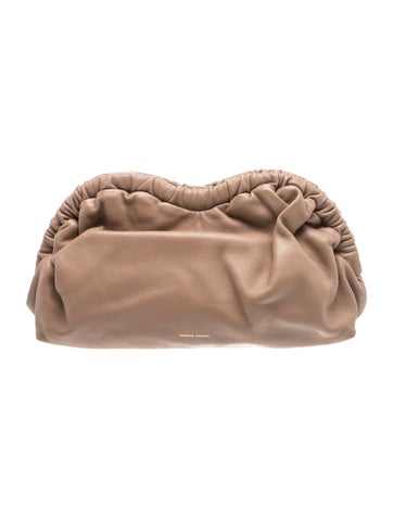 Mansur Gavriel Leather Clutch