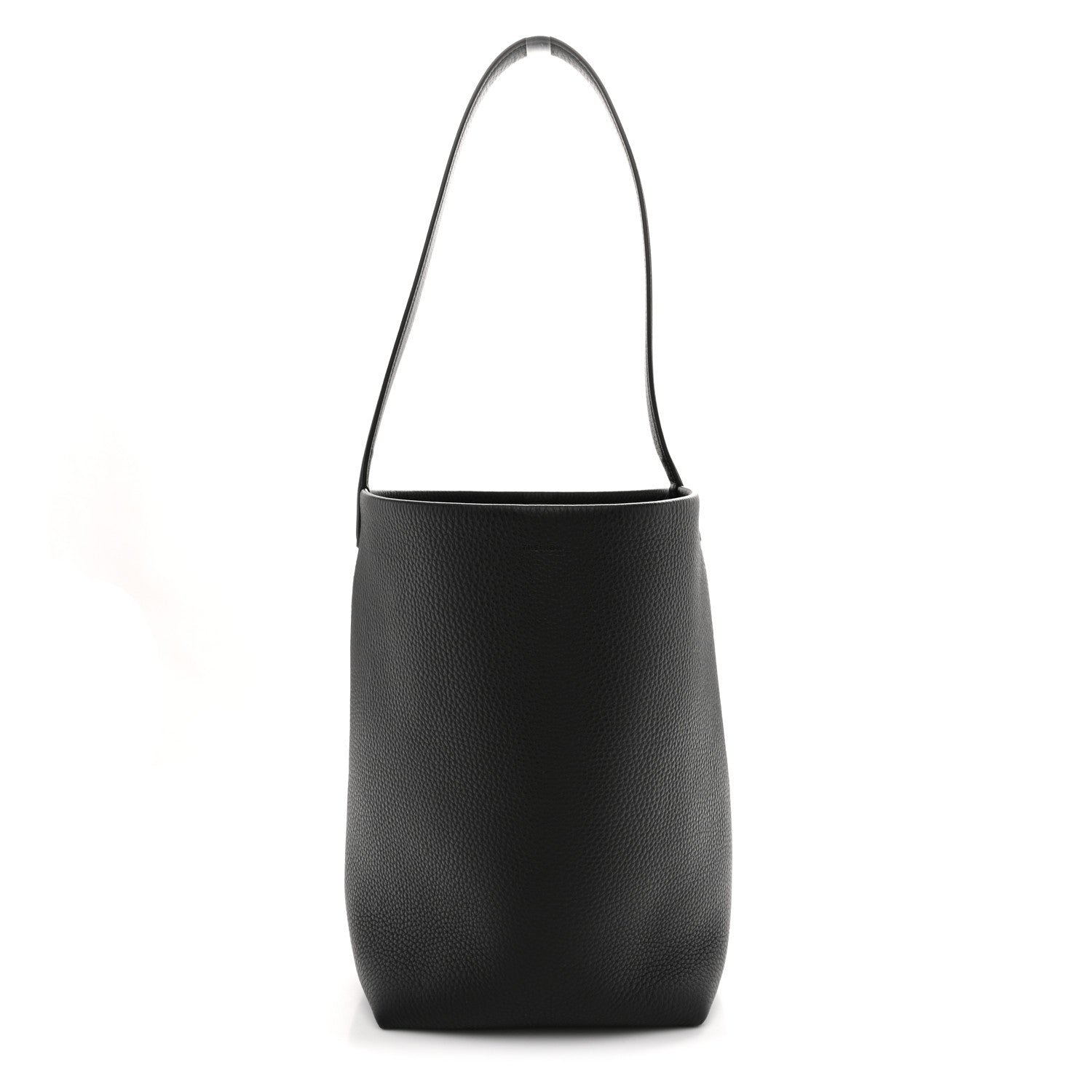 Grained Calfskin Medium N/S Park Black