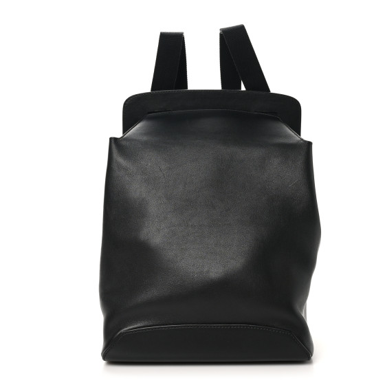 The Row Nappa Moulded Backpack Black