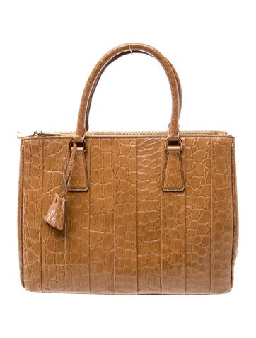 Leather Coccodrillo Baiadera Galleria Large
