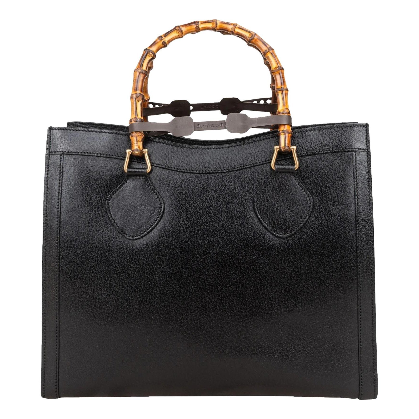 Bamboo leather handbag