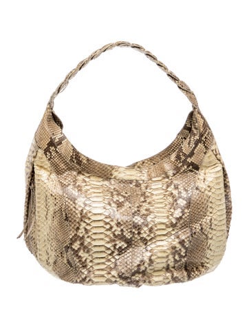 Nancy Gonzalez Python Top Handle Bag