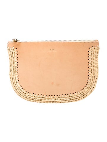 A.P.C. Leather Clutch