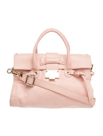 Leather Top Handle Bag