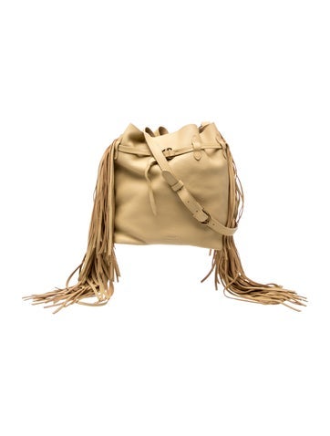 Leather Bucket Bag