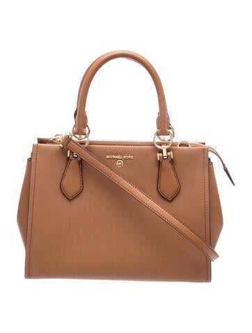 Michael Kors Saffiano Leather Top Handle Bag