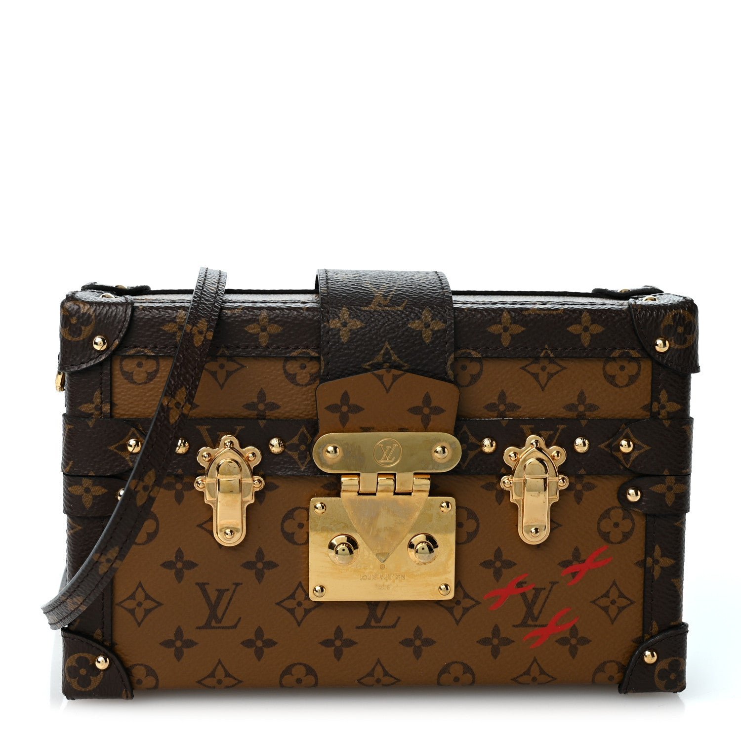 Louis Vuitton Reverse Monogram Petite Malle
