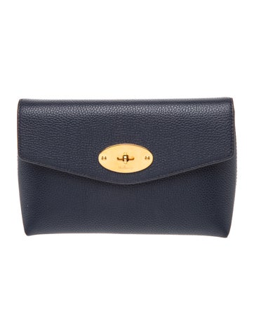 Mulberry Leather Clutch